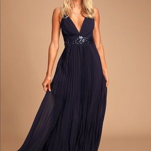 Lulus loving you forever gown
